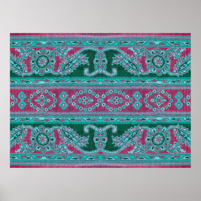 Affiche Beau, arabe, arabe, arabique, arabique, tissu arab (Devant)
