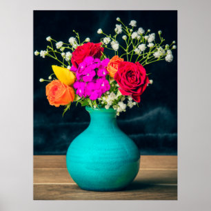 Affiche Beau arrangement Fleur Encore Vie