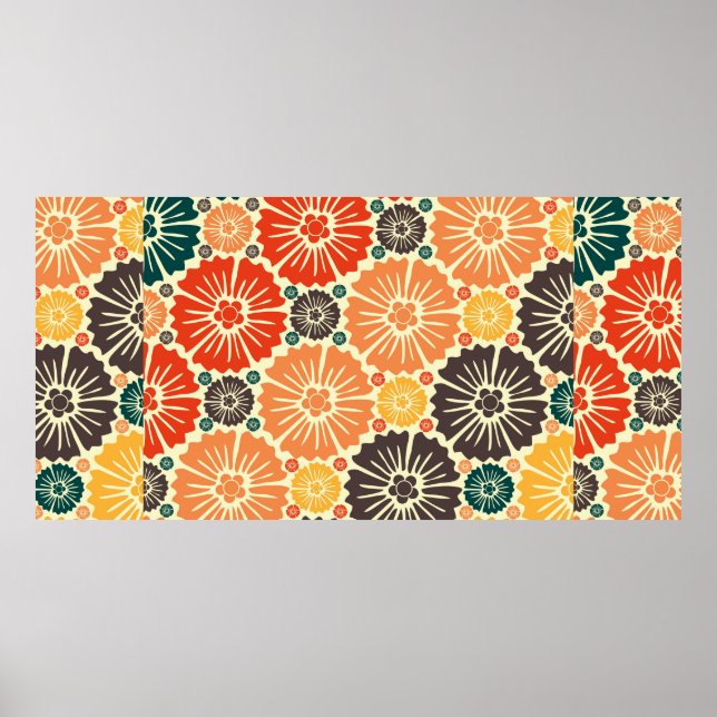 Affiche Beau Art nouveau rétro (Devant)