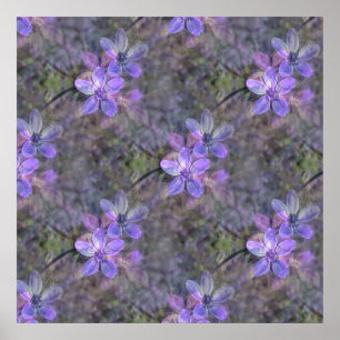 Affiche Beau au printemps..