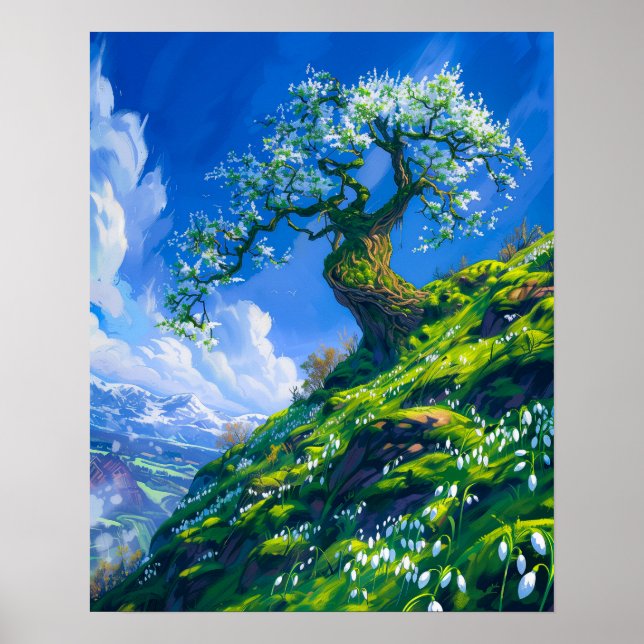 Affiche Beau Bonsai Tree sur Spring Hill (Devant)