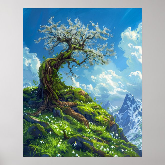 Affiche Beau Bonsai Tree sur Spring Hill (Devant)