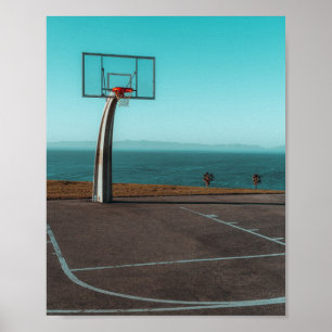 Affiche Beau Cerceau de Basketball