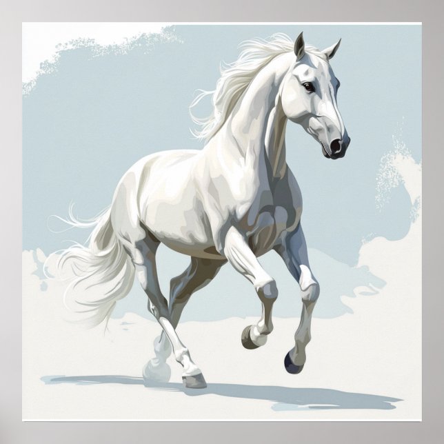 AFFICHE BEAU CHEVAL #2 (Devant)