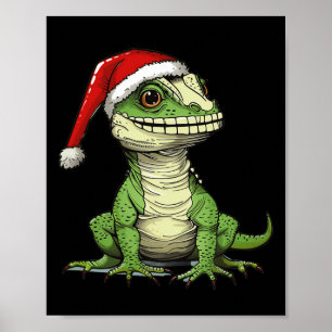 Affiche Beau Costume En Reptile Pour Les Amateurs De Lézar
