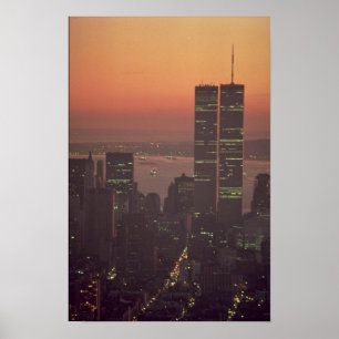 Affiche Beau coucher du soleil : Coucher du soleil sur le