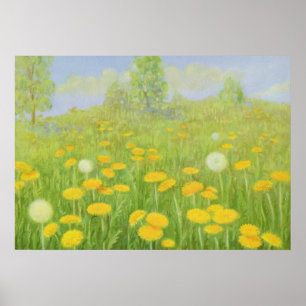 Affiche Beau Dandelion par Cargill, 1937