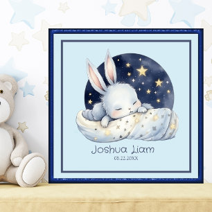 Affiche Beau dormant Bébé Bunny Nourriture Art