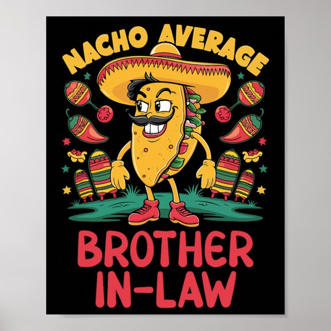 Affiche Beau-frère mexicain moyen nacho Cinc (Devant)