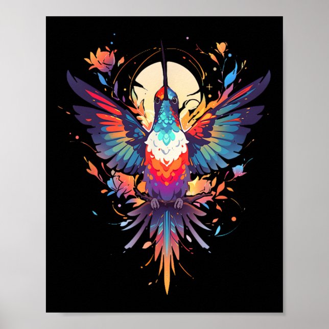 Affiche Beau Jour des terres d'observation des oiseaux de  (Devant)