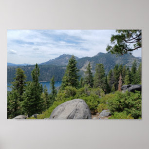 Affiche Beau Lac Tahoe Paysage