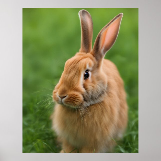 Affiche Beau lapin (Devant)