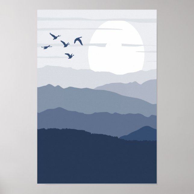 Affiche Beau lever de soleil (Devant)