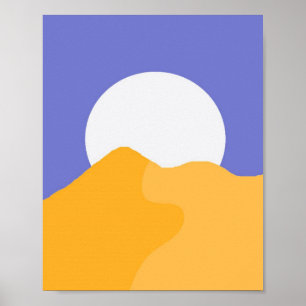 Affiche beau paysage art