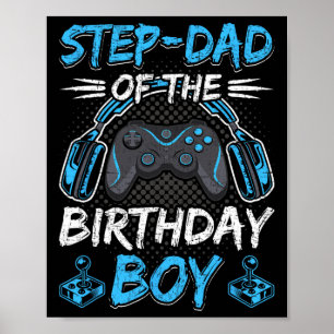 Affiche Beau-père du garçon qui fête son anniversaire Joue
