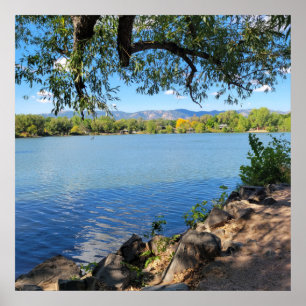 Affiche Beau Summer's Day City Park Fort Collins CO