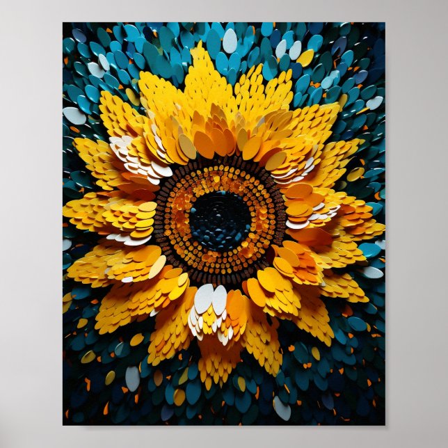 Affiche Beau Tournesol Dune (Devant)