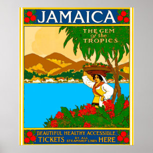 Affiche Beau voyage en Jamaïque