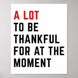 Affiche Beaucoup À Remercier Pour Le Moment Thanksgivin