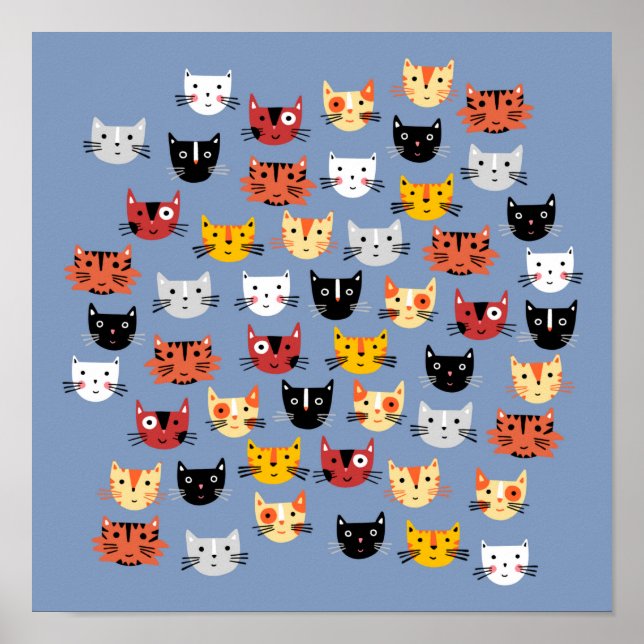 Affiche Beaucoup de chats Kitty (Devant)