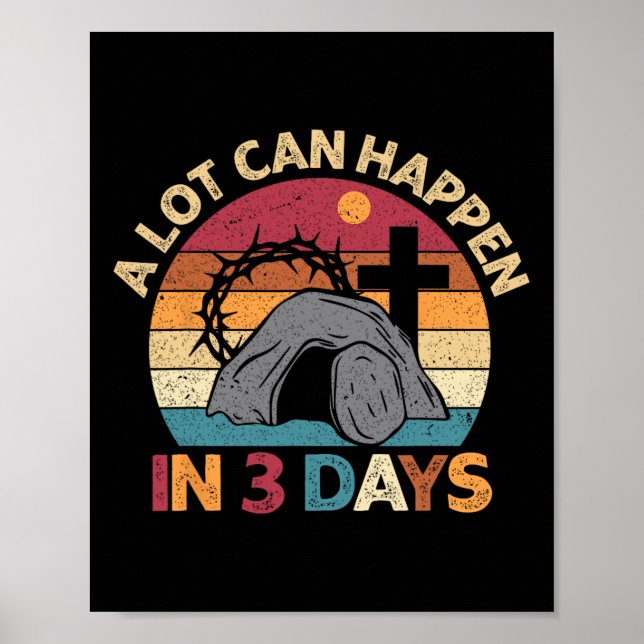 Affiche Beaucoup De Choses Peuvent Arriver En 3 Jours Les  (Devant)