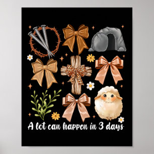 Affiche Beaucoup De Choses Peuvent Se Produire En 3 Jours