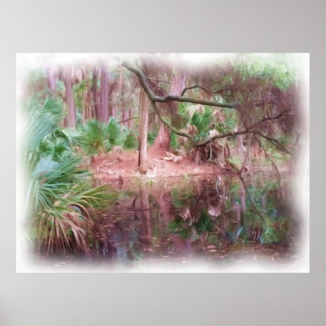 Affiche Beaufort By the Beach huile Peinture Art numérique (Devant)