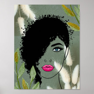 Affiche Beauté Botanique Audacieuse