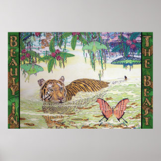 Affiche Beauté Dans La Bête