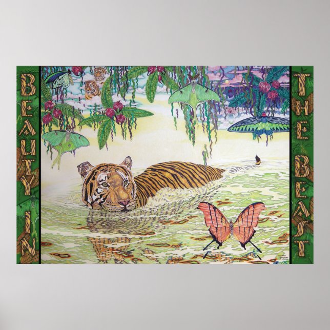 Affiche Beauté Dans La Bête (Devant)