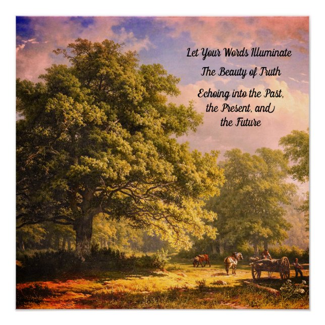 Affiche Beauté de la vérité (Devant)