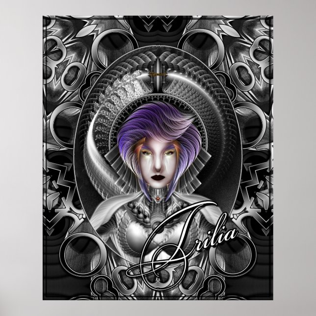 Affiche Beauté de Trilia MTron GS Portrait SCP (Devant)
