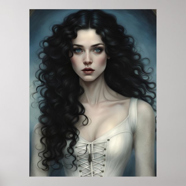 Affiche Beauté des cheveux cordes (Devant)