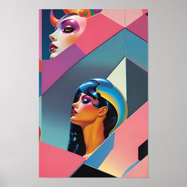 Affiche Beauté Dreaming Up a Beautiful Dreamer - Ken Gage (Devant)