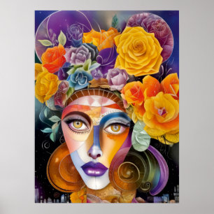 Affiche Beauté du cubisme