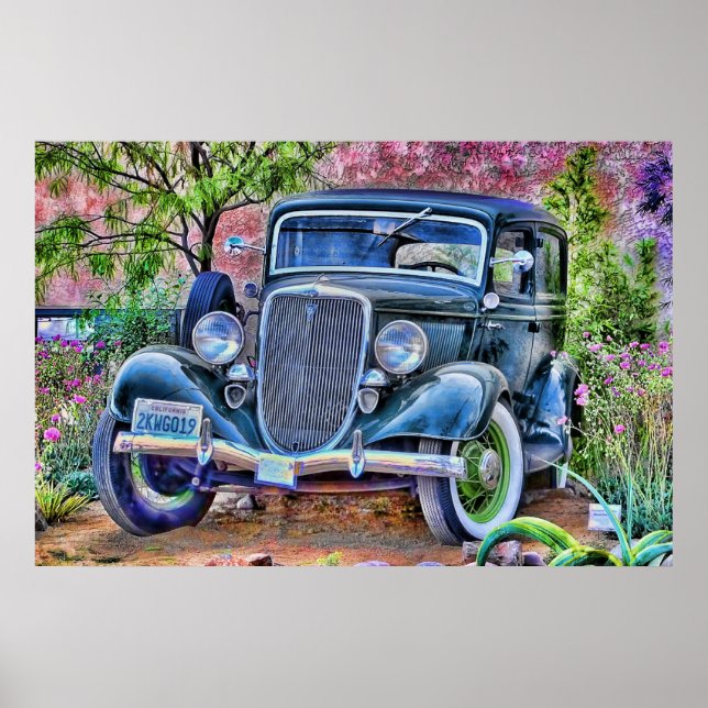 AFFICHE BEAUTÉ VINTAGE (Devant)