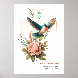 Affiche Beautiful Christian Wall Art Digital Download