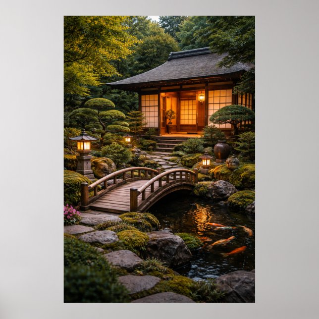 Affiche Beautiful Japanese Home & Garden (Devant)