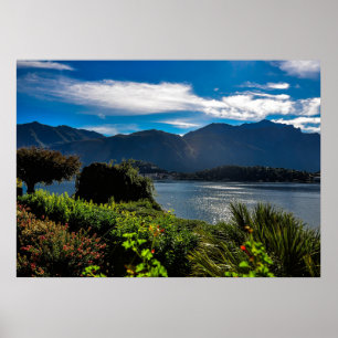 Affiche Beautiful Lake Como Italy