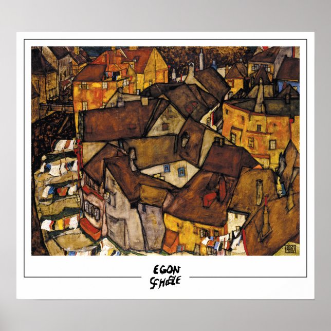 Affiche Beaux-arts Egon Schiele #195-2 (Devant)
