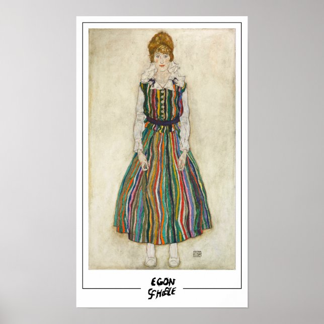 Affiche Beaux-arts Egon Schiele #201-2 (Devant)
