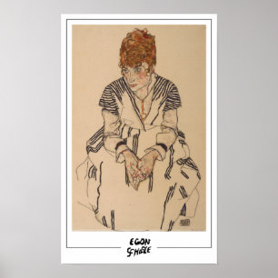 Affiche Beaux Arts Egon Schiele #234