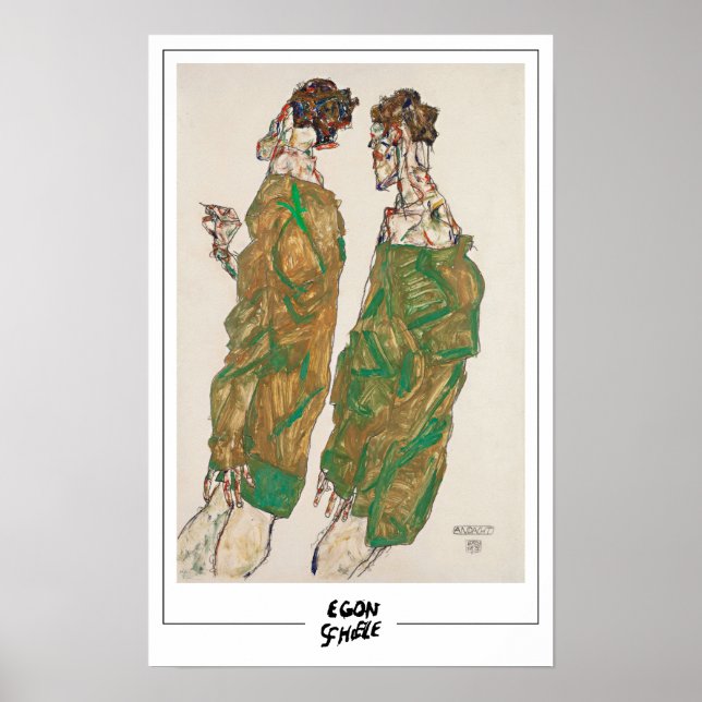 Affiche Beaux-arts Egon Schiele #421 (Devant)