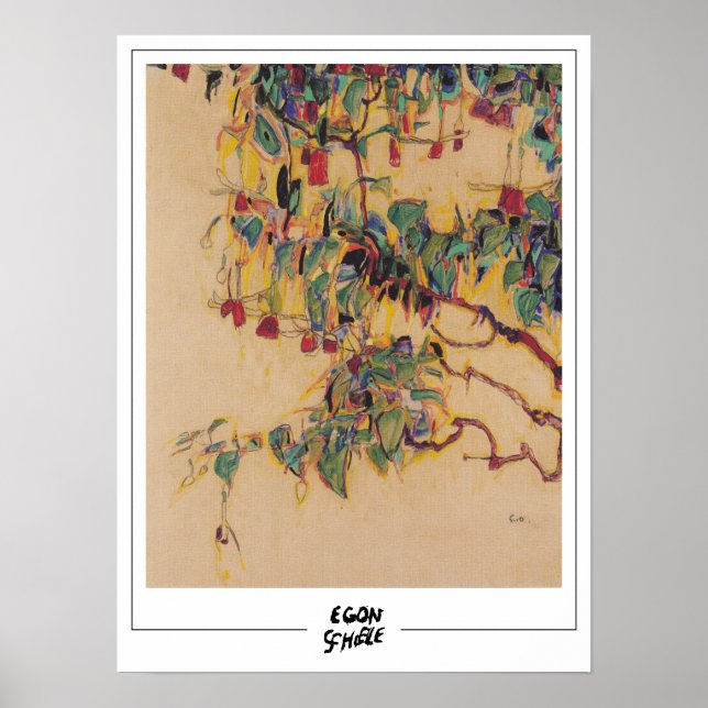 Affiche Beaux-arts Egon Schiele #522-2 (Devant)