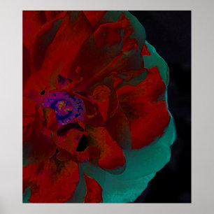 Affiche Beaux-arts floraux