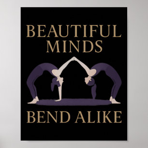Affiche Beaux Esprits S'Inclinent De Même Conception De Pa