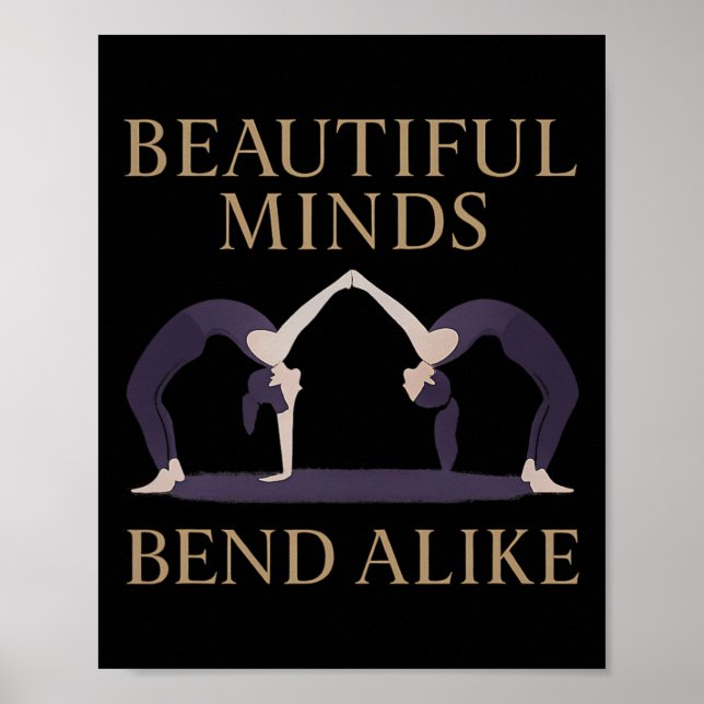 Affiche Beaux Esprits S'Inclinent De Même Conception De Pa (Devant)