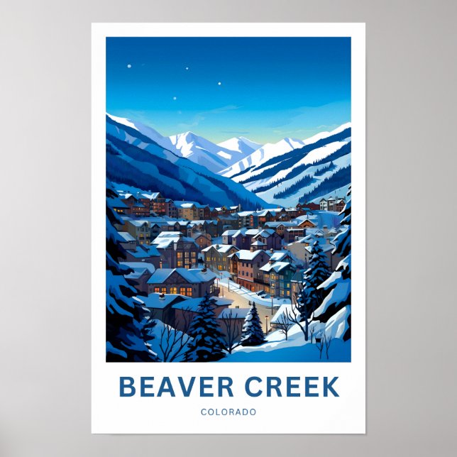 Affiche Beaver Creek Colorado (Devant)
