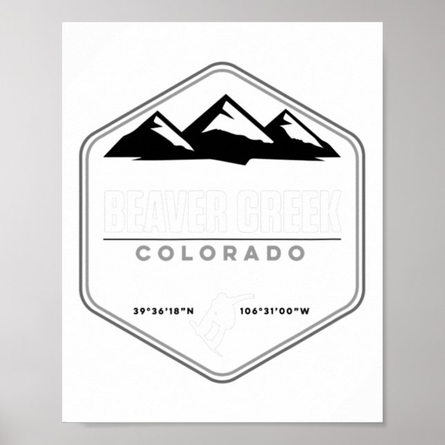 Affiche Beaver Creek Colorado (Devant)