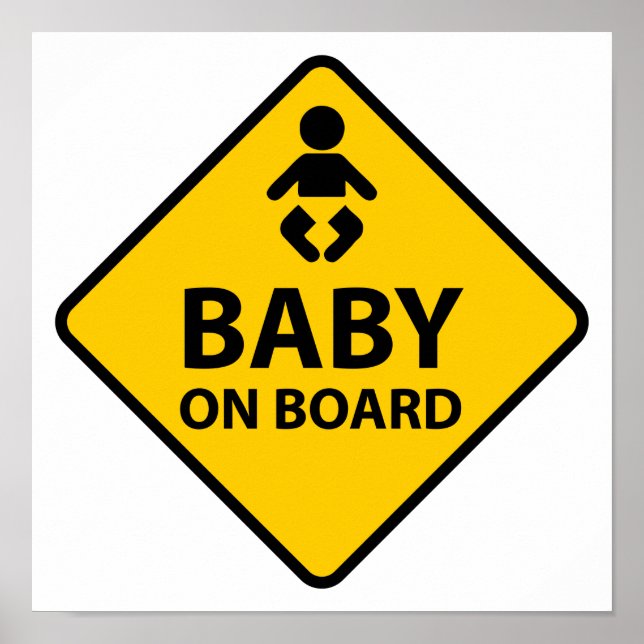 Affiche Bébé à bord - 04-baby-big-bg-1 (Devant)